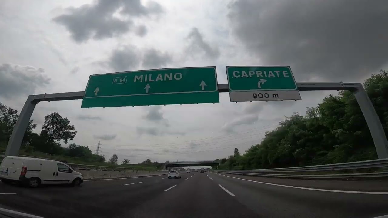 Italy: A4 Brescia - Milano