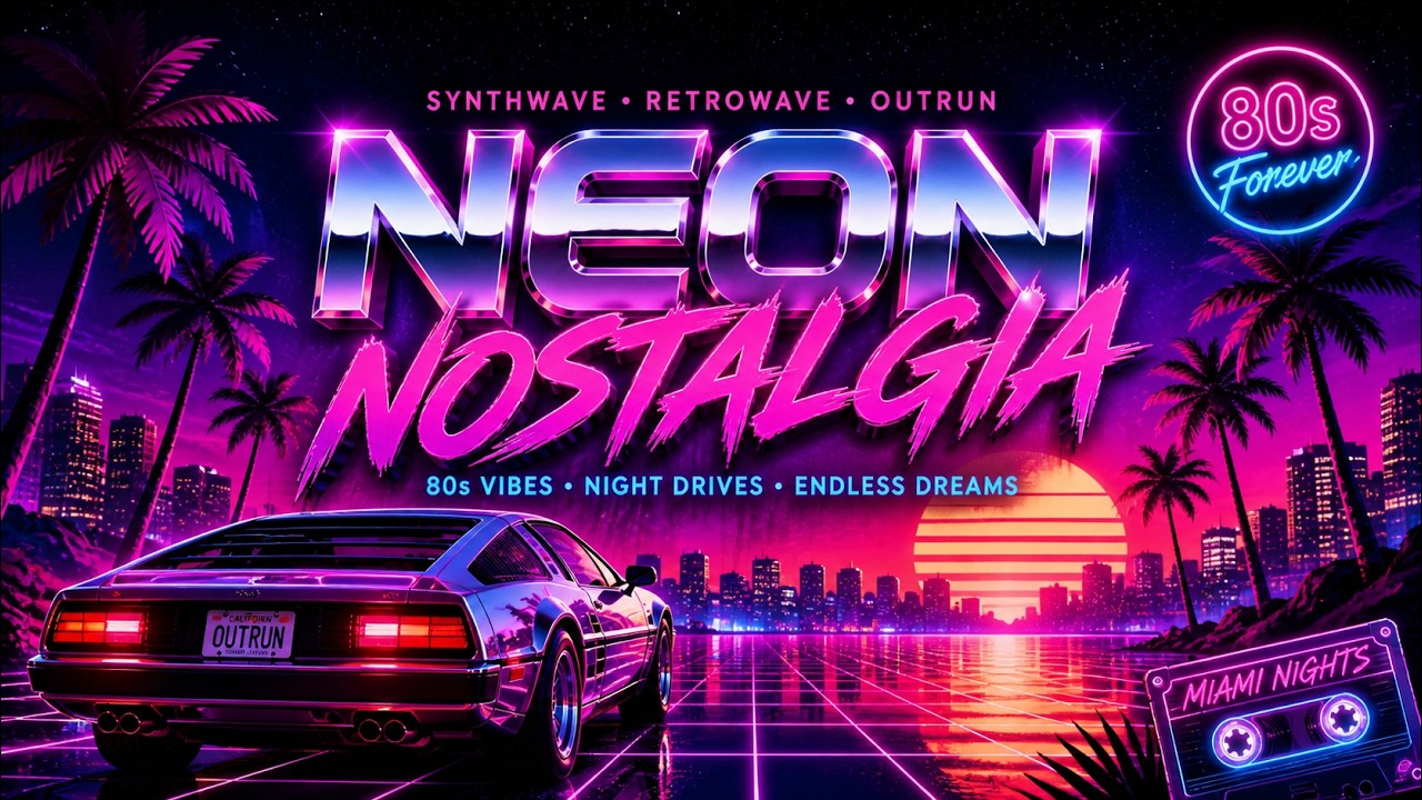 Neon Nostalgia (Official Lyrics Video)