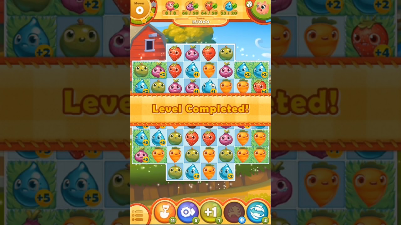 Farm Heroes Saga Level 101 - 110