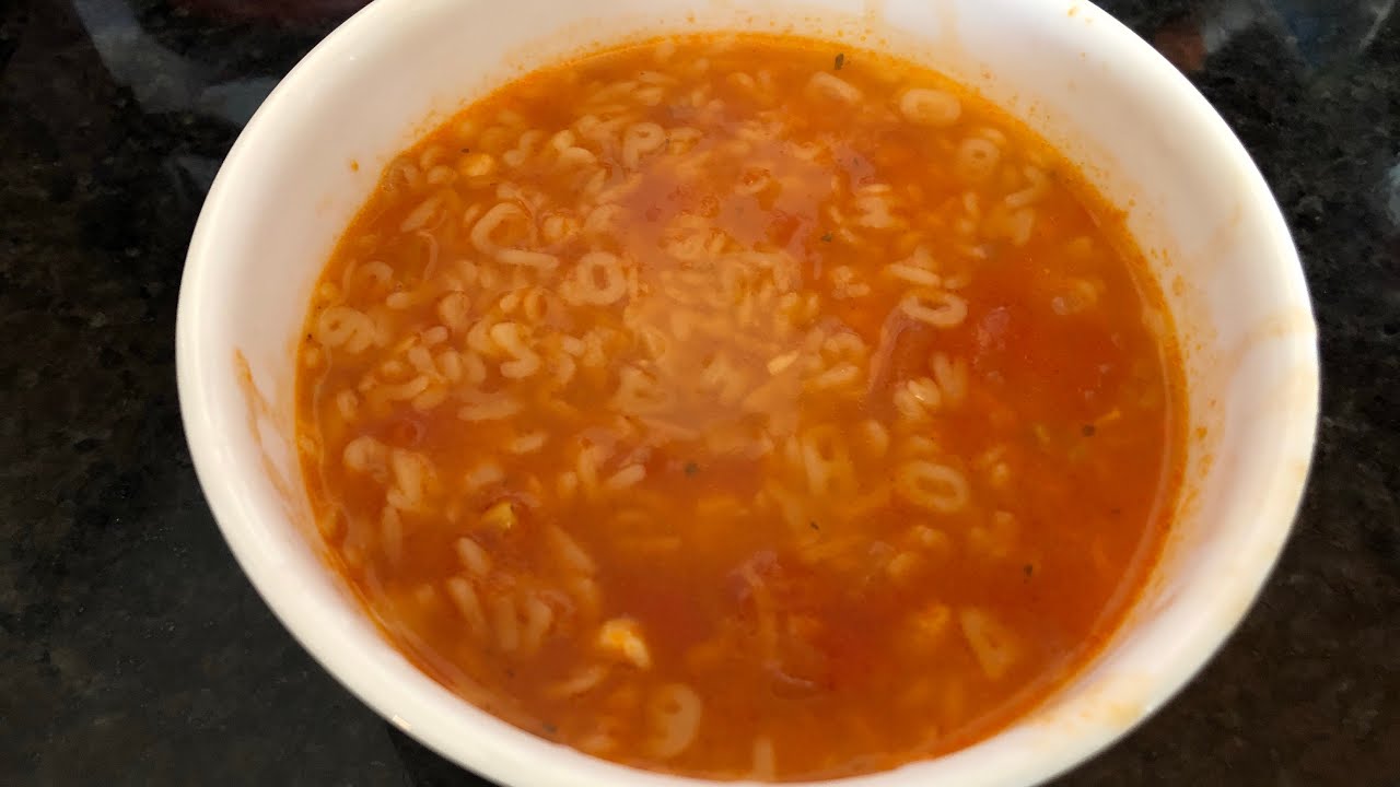 Sopa de letras! Delicioso y rápida de hacer 💕💕😁💕💕