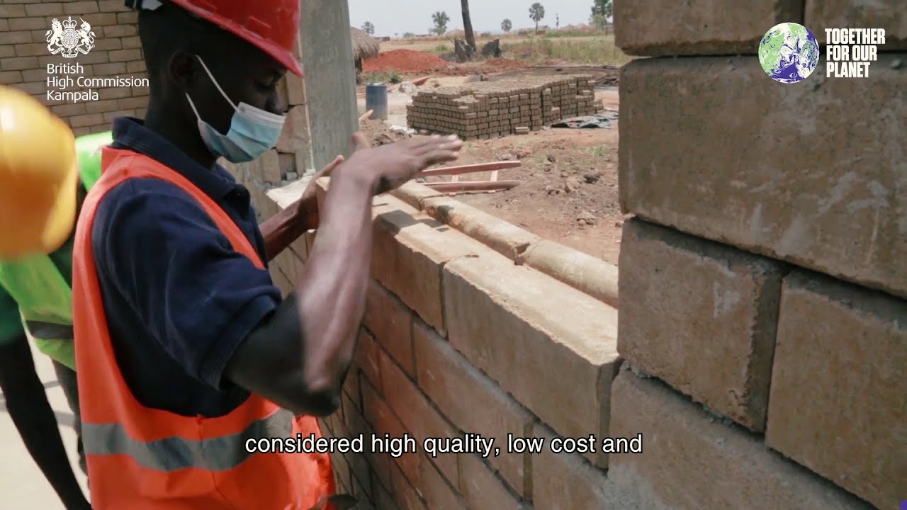 Making Interlocking Blocks | Bidibidi in Uganda