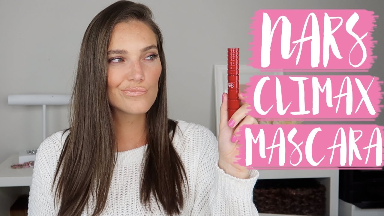 NARS CLIMAX MASCARA REVIEW + DEMO | Sarah Brithinee
