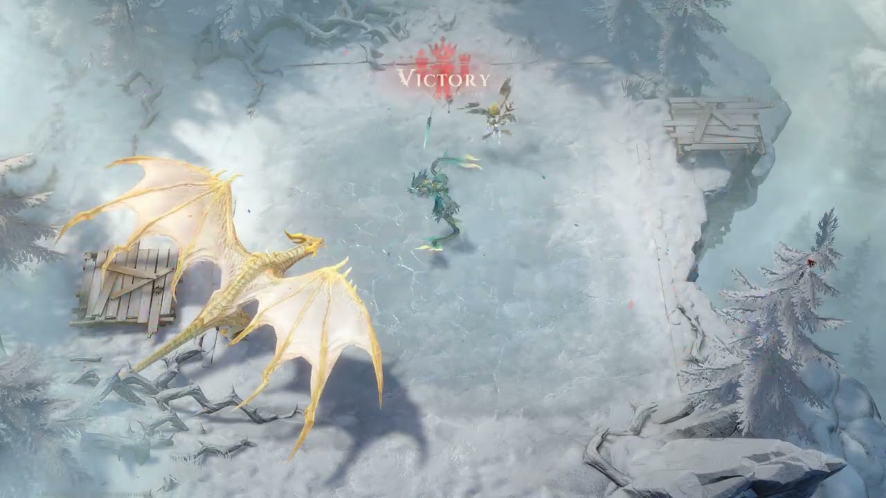 Tavern Gambit Aura with Frost PVP 12 #dragonheir  #HymnofChessandBlade