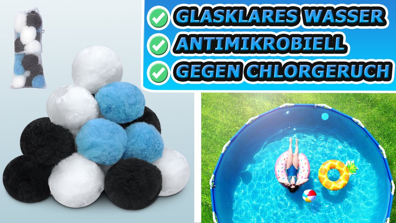 💦Miganeo Superfine Pro Filterbälle: 👉 Antimikrobiell 👉 Gegen Chlorgestank | Superfeine Reinigung?😮