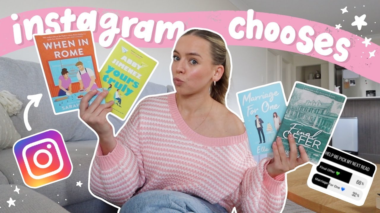 Instagram выбирает мои книги для чтения на неделю 😳📚