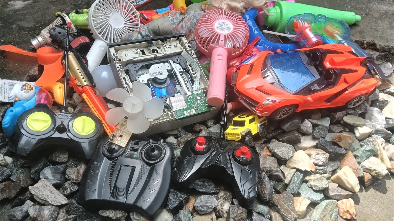 Breaking And Opening Toys And Dc Motor Fan🔫📠🤖🛠 | Working Testing Toys