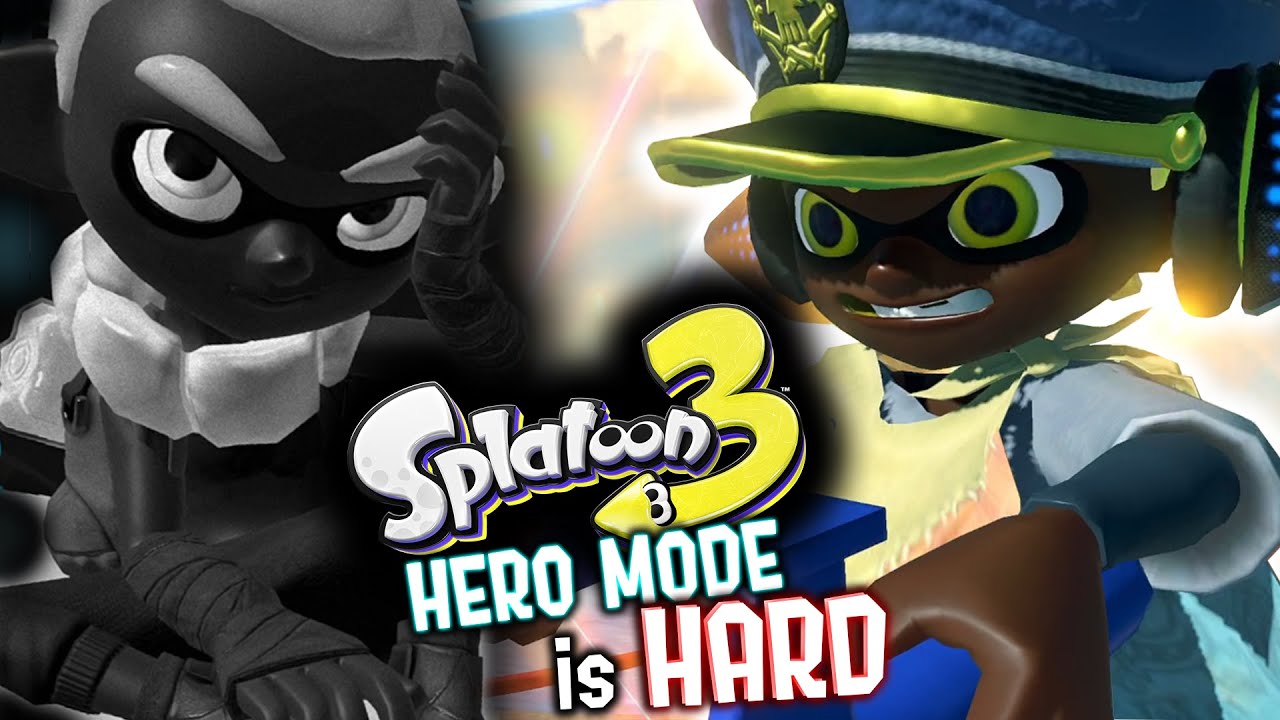SPLATOON 3: Сложный режим героя