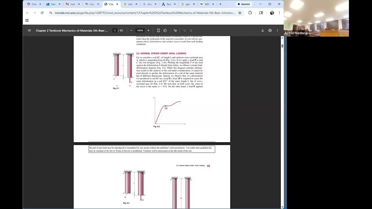 Mechanics of Materials Lecture for Jan 28 2026