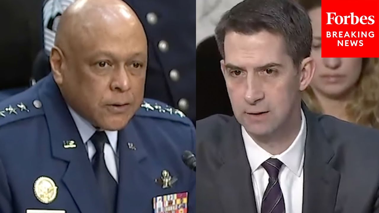 'How Would You Characterize The Threat?': Tom Cotton Questions Official About China's Nuclear Threat