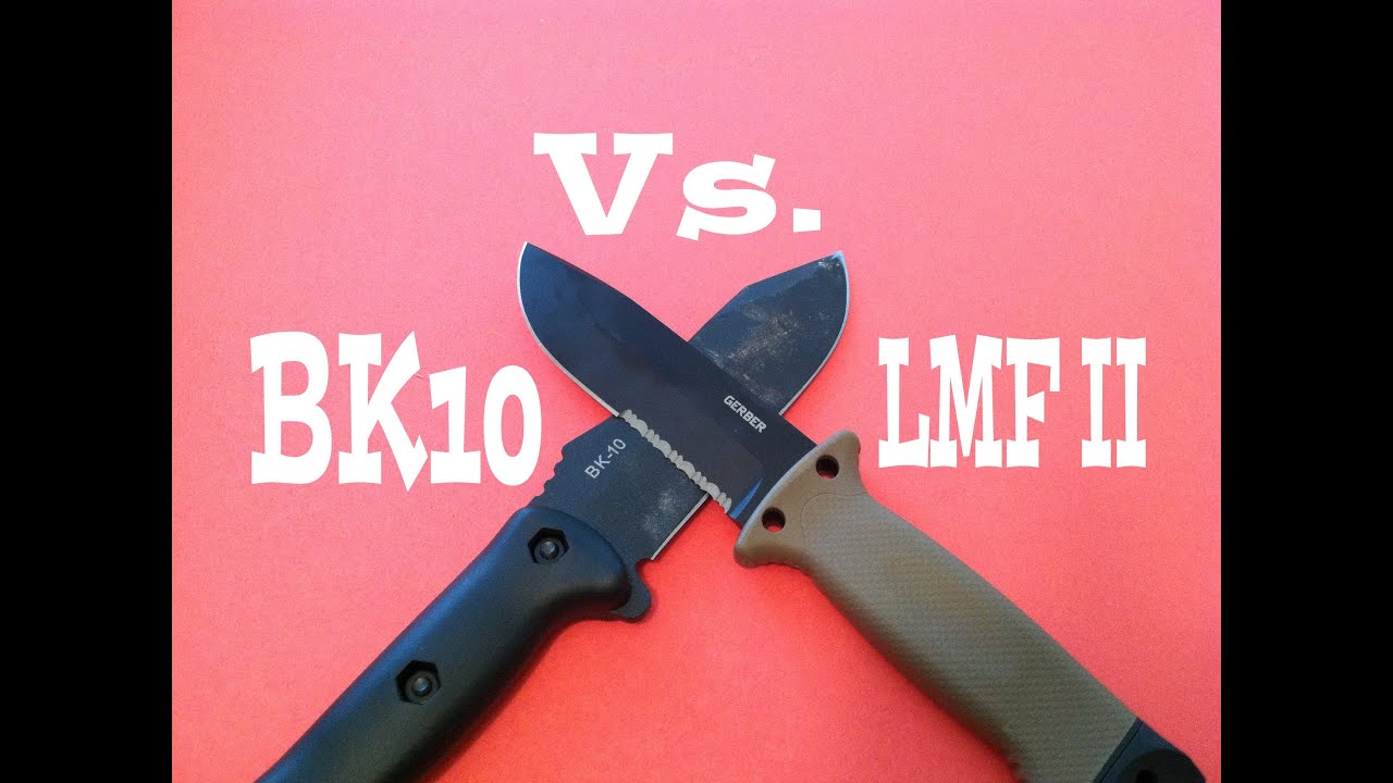 Ka-Bar BK10 Vs. Gerber LMF II Knife Review