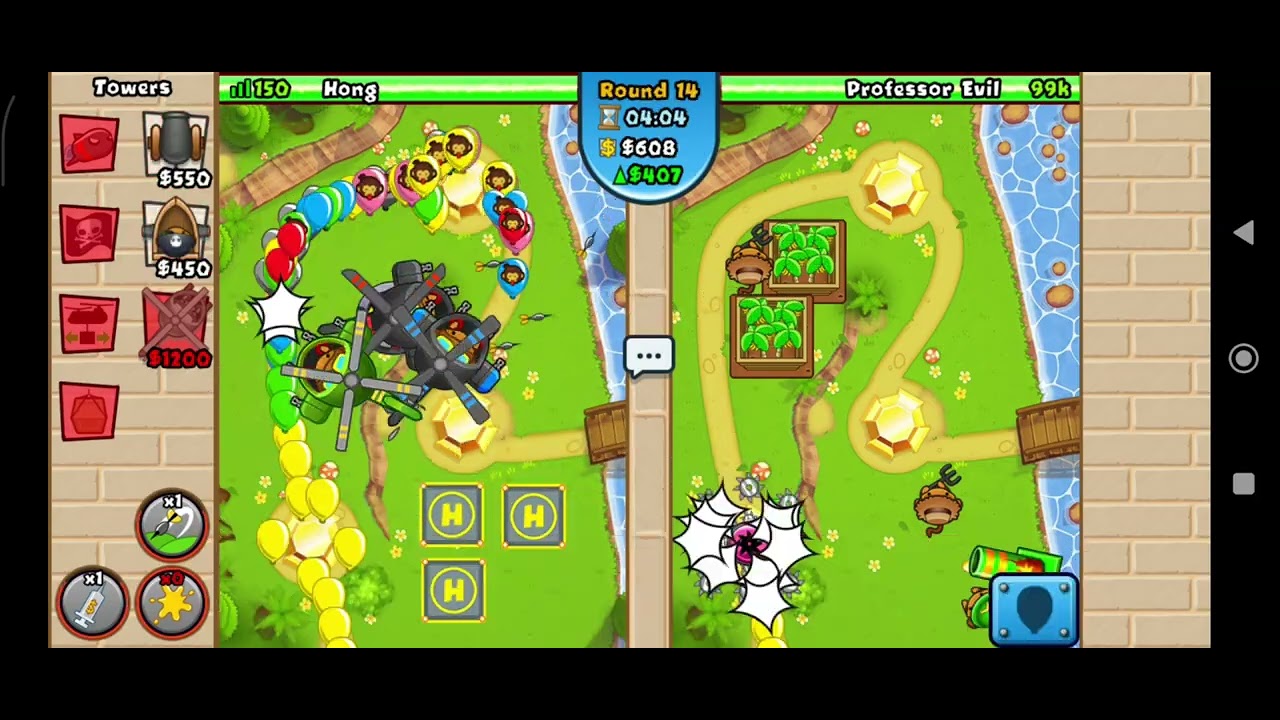 Beat New Professor Evil Expert Challenge - Easy Ways (BTD Battles) #btd #btdbattles
