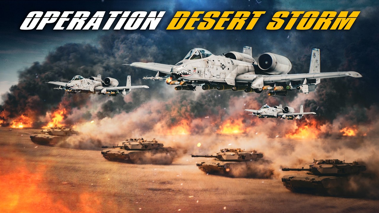 Operation Desert Storm | A-10C Warthog Tank Killer | Digital Combat Simulator | DCS |