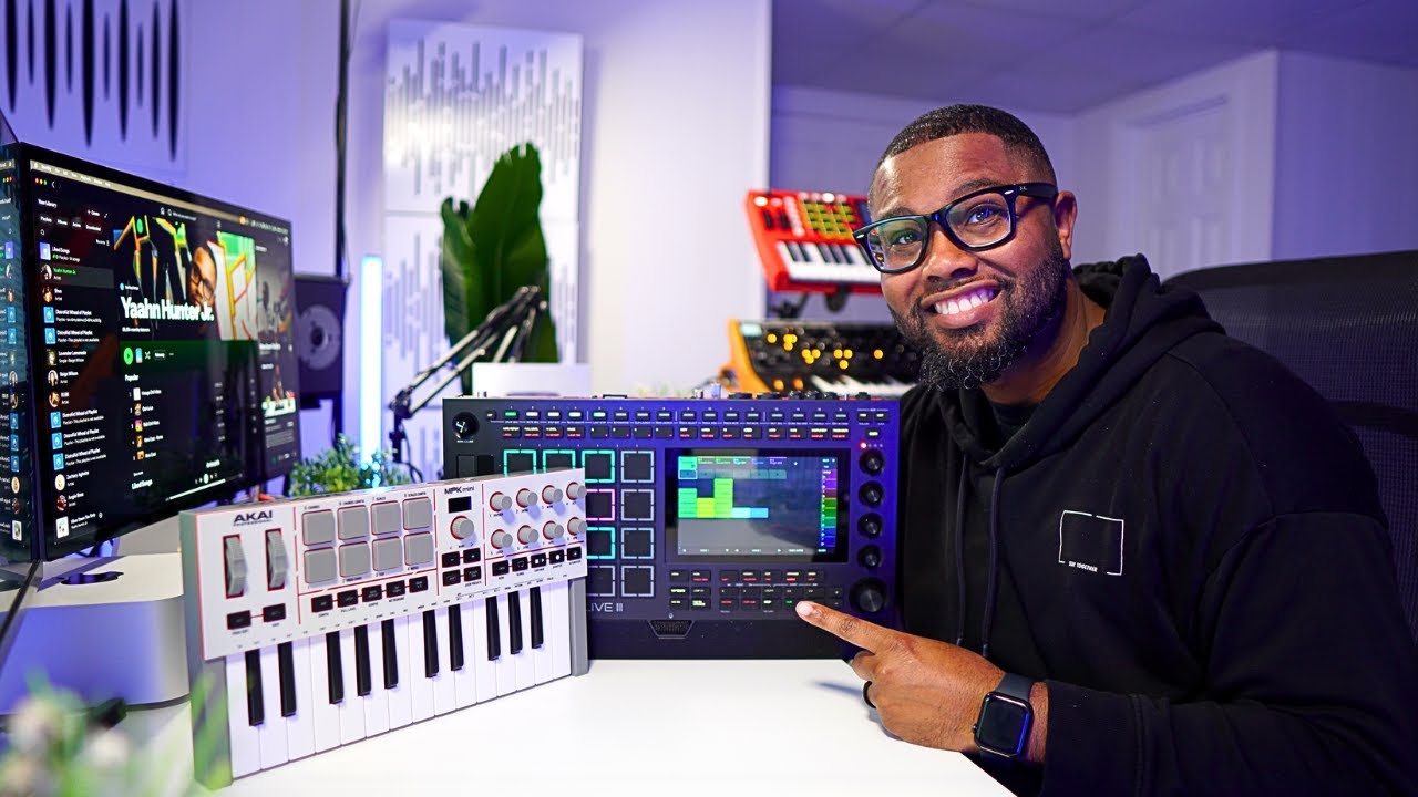 MPC Live III | MPK Mini 4 | Beat Making Using Clip Matrix!