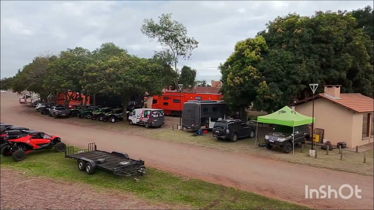 Trigésima segunda edição do rally transparaná 2026 Guaíra sobrevoando com drone 