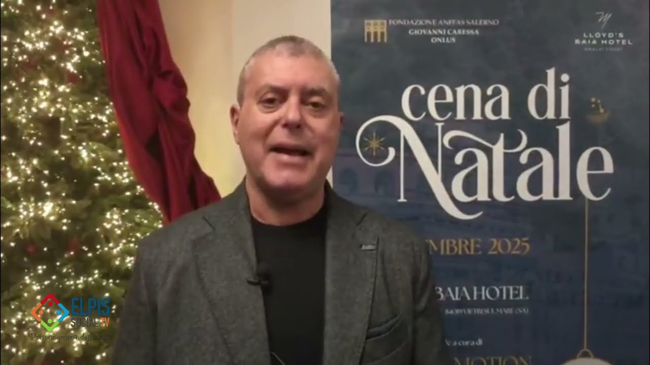 Cena di Natale Anffas Salerno: solidarietà, inclusione e oltre 8 mila euro per nuovi progetti