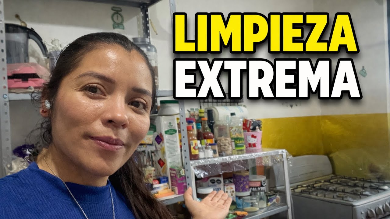 Limpieza extrema de mi cocina 🧼🏡 | Familia, orden y cambio total 