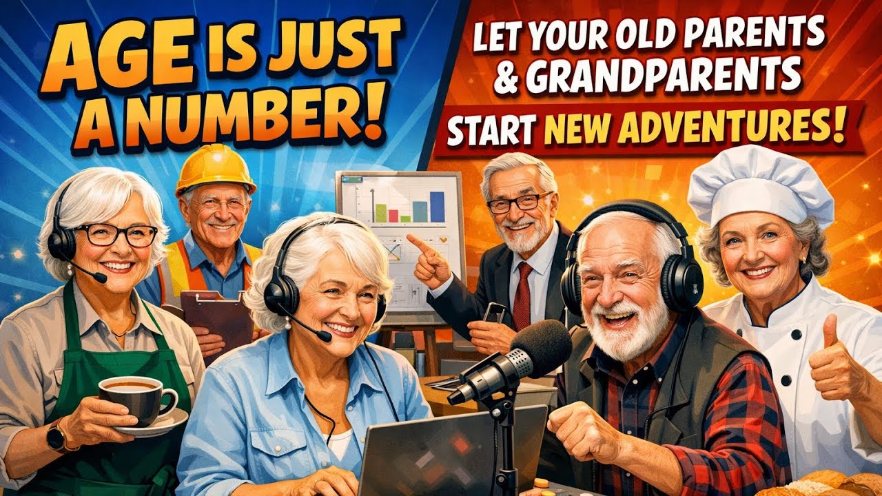 Age Is Just a Number | Let Your Parents & Grandparents Start New Adventures | Inspirational Video