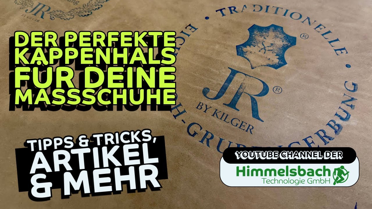 Der perfekte Kappenhals f&uuml;r orthop&auml;dische Ma&szlig;schuhe &ndash; Leder schl&auml;gt Kunststoff!