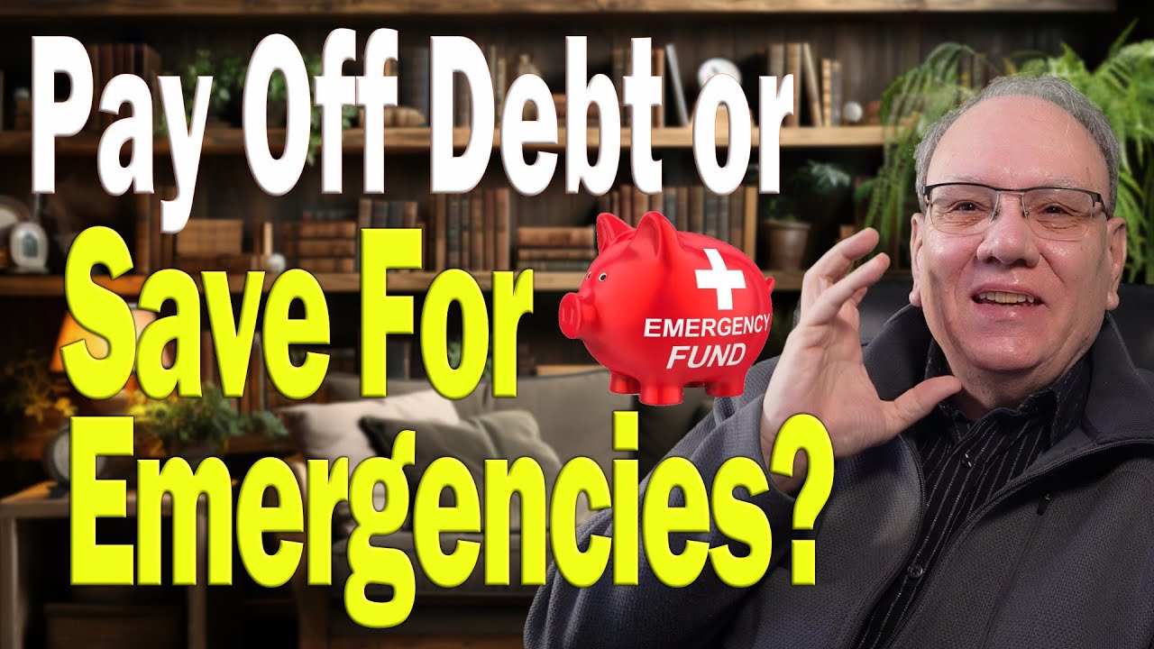 Should I Save For My Emergency Fund or Pay Off Debt?
