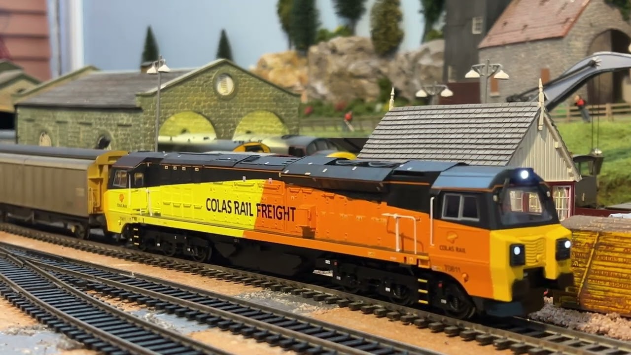 Bachmann  class 70 midweek running session