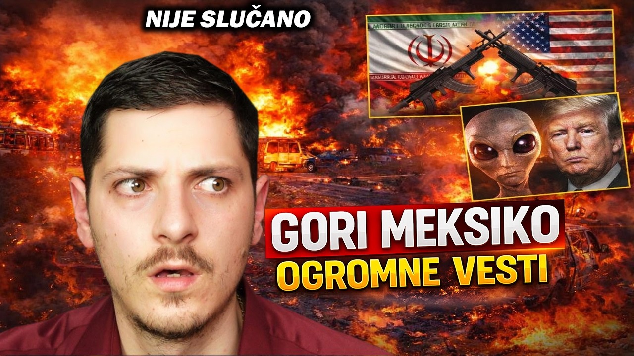 UŽIVO Gori Pola MEKSIKA - Šta Se Ovo DEŠAVA