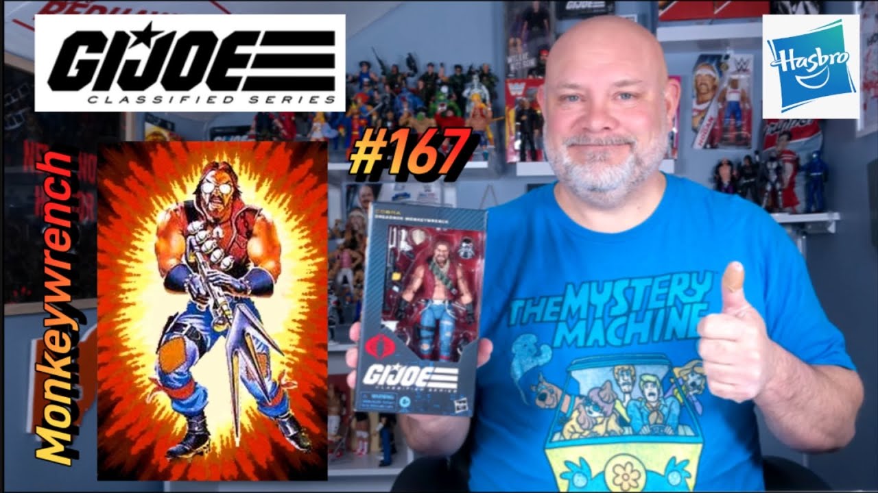 Monkeywrench GI Joe Classified series (#167) unboxing and review. 