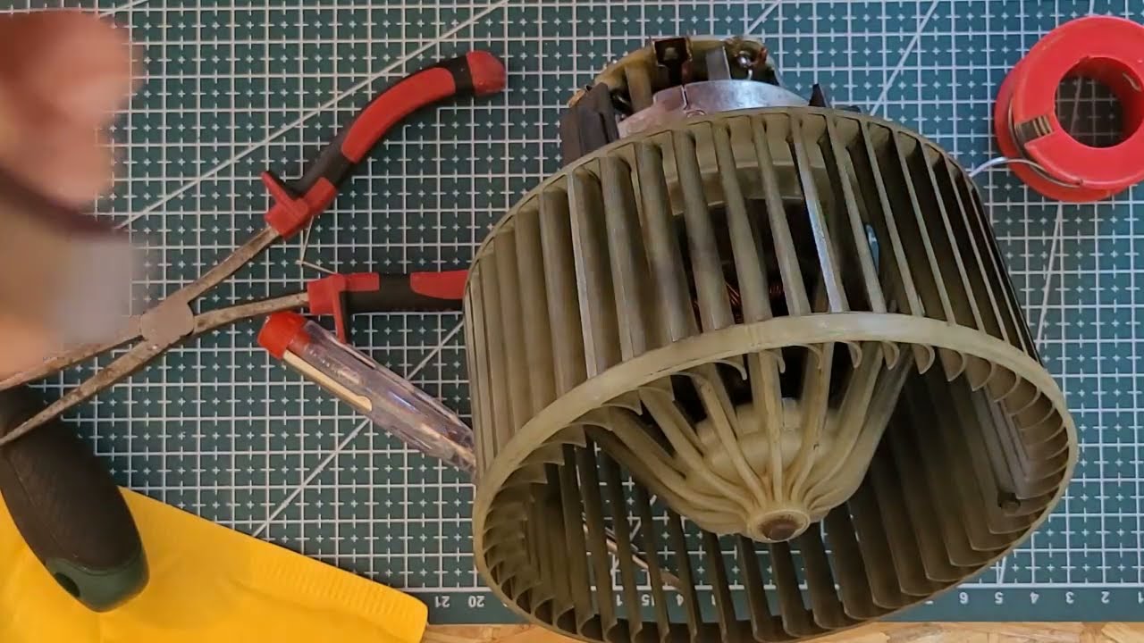 Passat B5.5 inlocuire perii (carbuni) ventilator habitaclu
