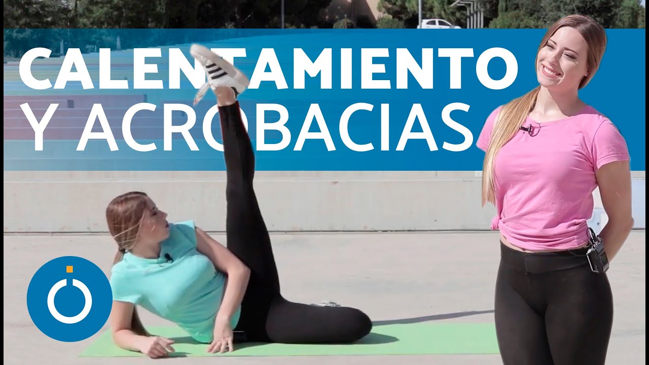 Clase COMPLETA de ACROBACIAS 🤸 (Calentamiento, Estiramientos y ACROBACIAS)
