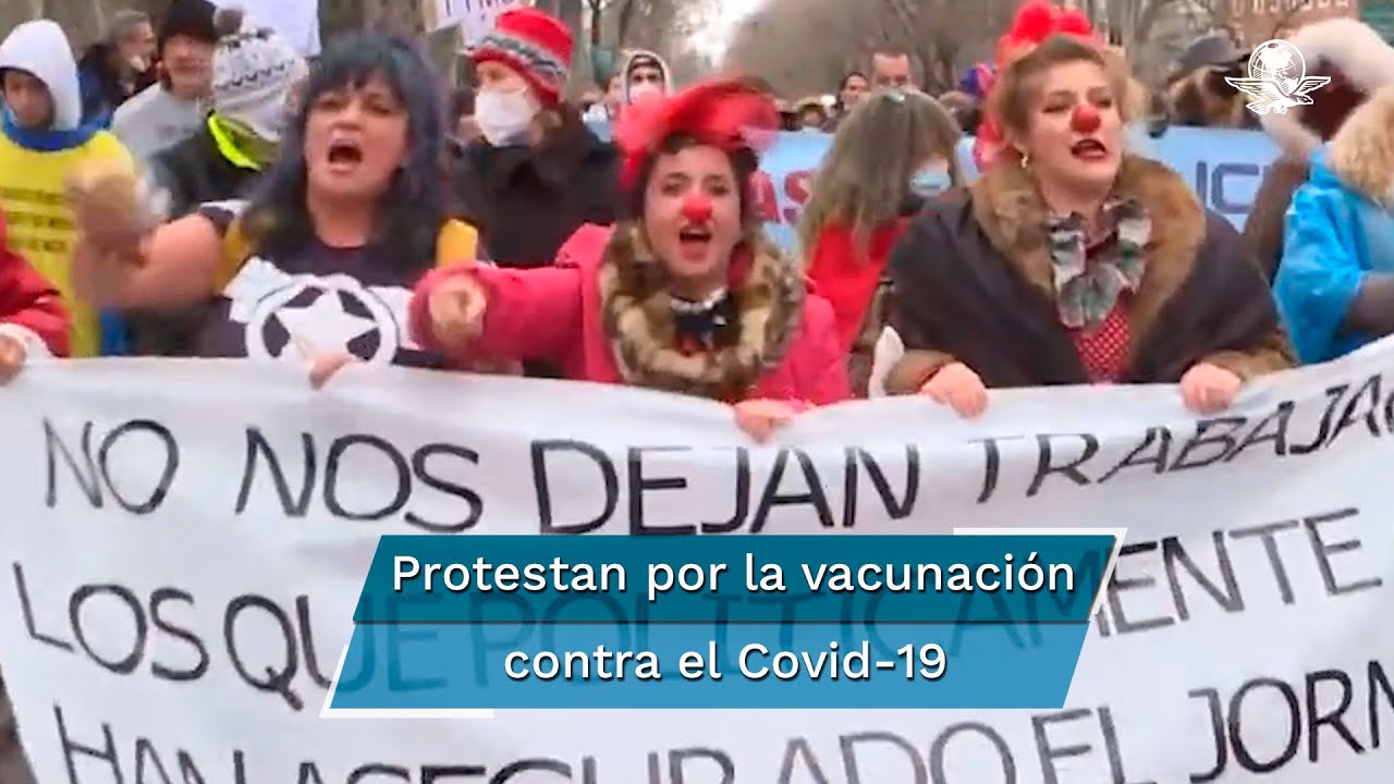 Miles de personas se manifiestan en Espa&ntilde;a contra el 