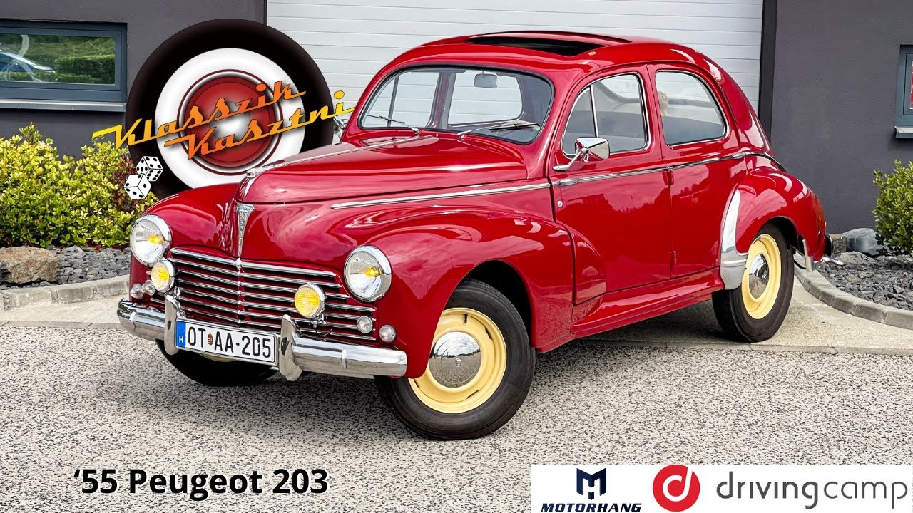203 okom is lenne, hogy miért kell! | 1955 Peugeot 203 | Klasszik Kasztni [ENG. sub.]