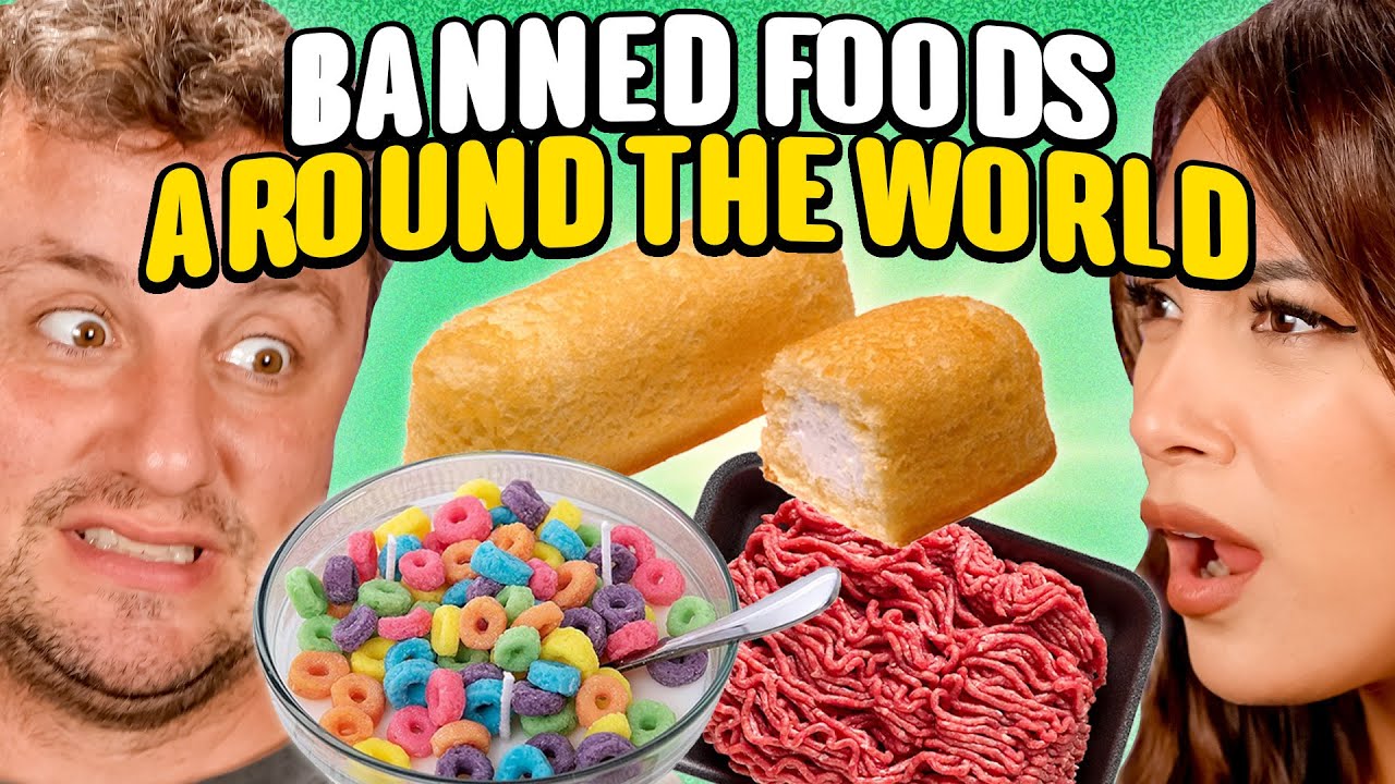 Trying Banned Foods From Around The World! | ReactCAST