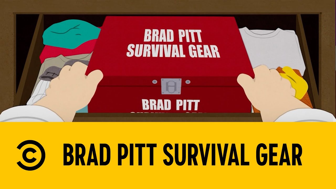 Brad Pitt Survival Gear | South Park | Comedy Central Africa