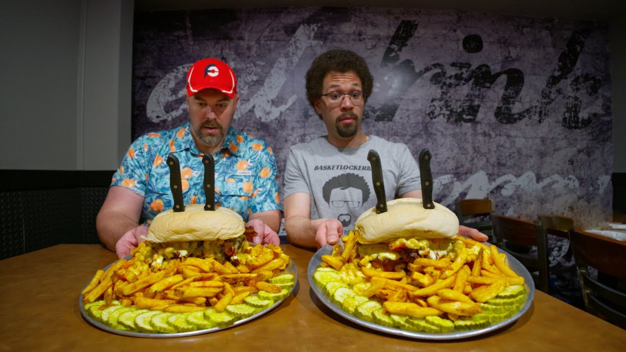 I Did a Burger Challenge with Randy Santel