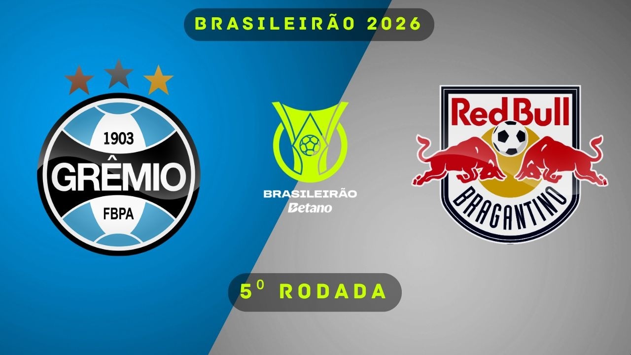 GRÊMIO X BRAGANTINO | 5⁰ RODADA | BRASILEIRÃO 2026 | GOGOSZ PATCH 4K60FPS. | PES 2026