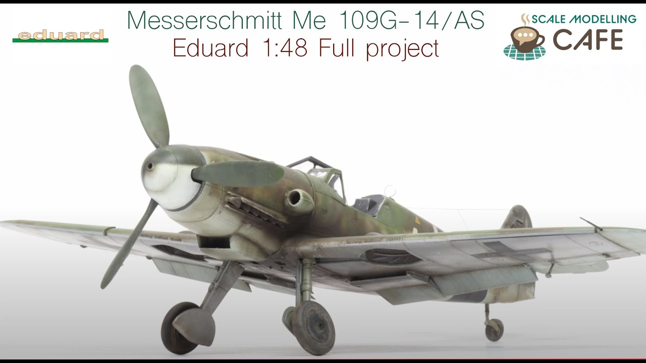 Eduard Messerschmitt Me 109G-14A/S 1:48 Full project