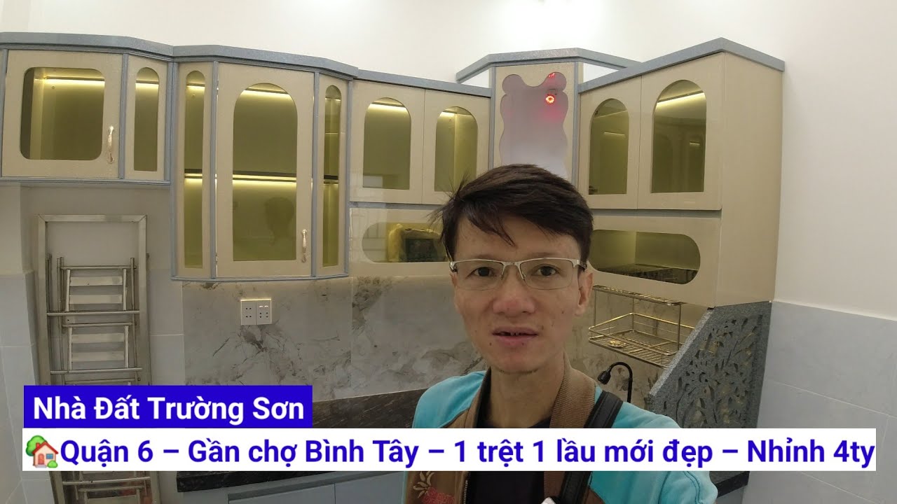 🏡 Nhà Quận 6 – Gần Chợ Bình Tây – 1 Trệt 1 Lầu – Cách Hẻm Xe Hơi 1 Căn – Hẻm 219 Mai Xuân Thưởng