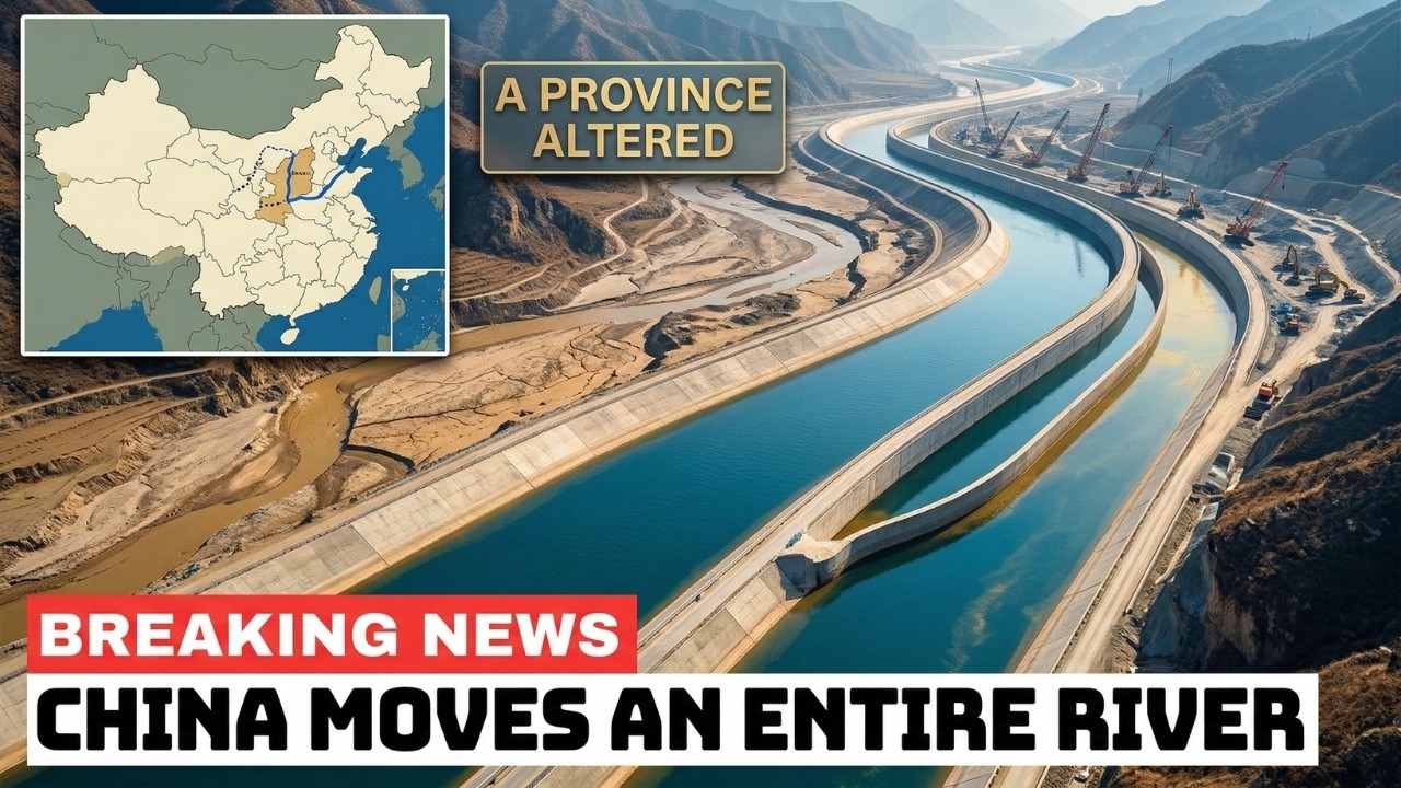 China Just Moved an Entire River to a Different Province (Engineers Called It Impossible)