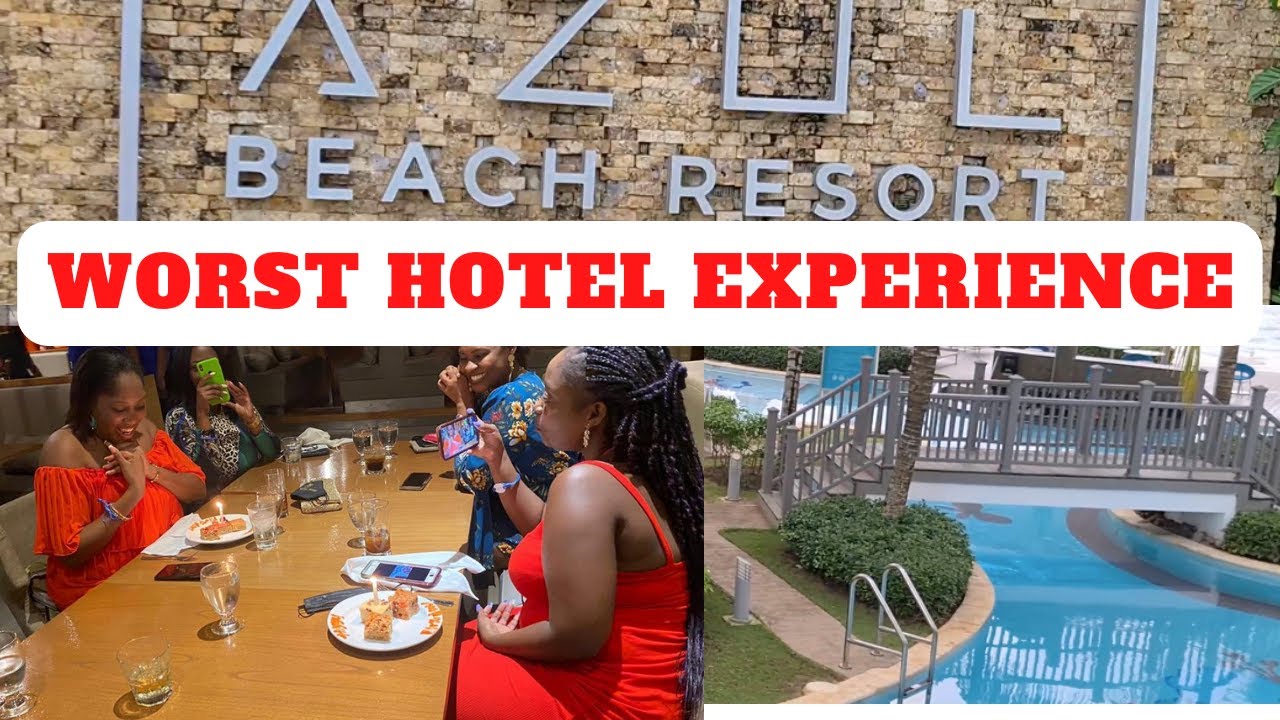 MY ABSOLUTE WORST HOTEL EXPERIENCE, AZUL BEACH RESORT, NEGRIL| BIRTHDAY VLOG PT 1