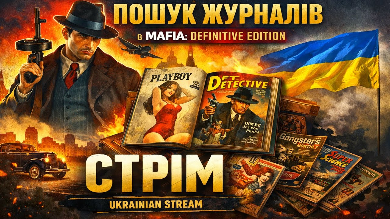 📚 ПОЛЮВАННЯ НА ЖУРНАЛИ В МІСТІ МАФІЇ | MAFIA: DEFINITIVE EDITION УКРАЇНСЬКОЮ