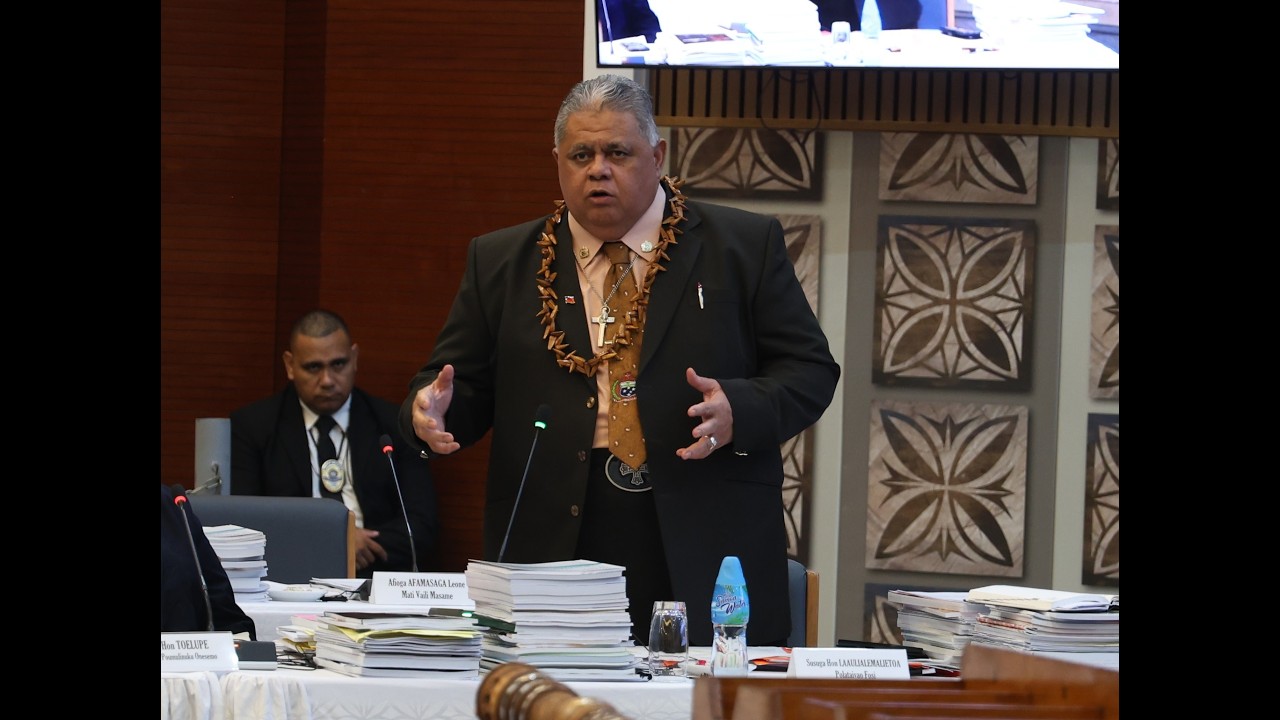 FONOTAGA A LE PALEMENE O SAMOA - ASO TOFI 12 MATI 2026, 9:30am