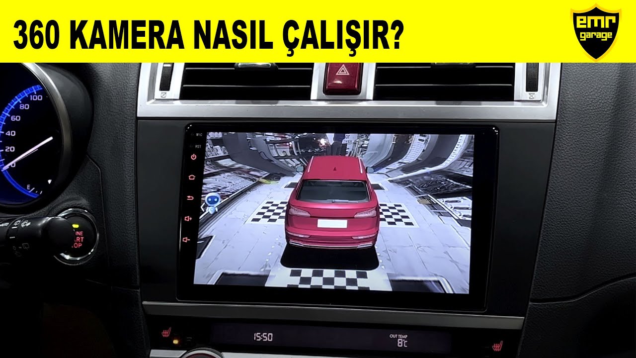 360 derece araç kamerası nasıl çalışır? kurulum ve ayarlar