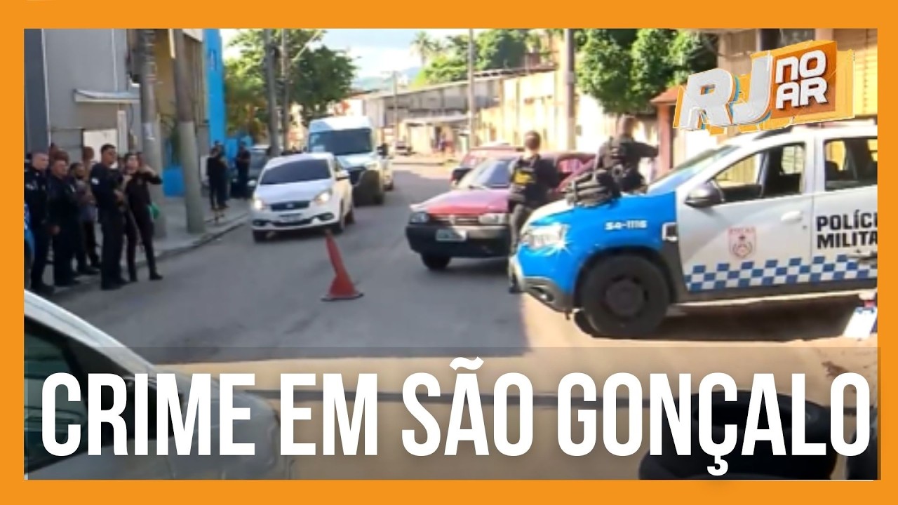 HOMEM É MORTO NA PORTA DO TRABALHO I AGORA EM SÃO GONÇALO