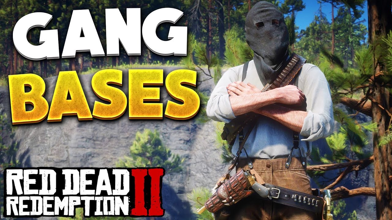 Red Dead Redemption 2 All Gang Hideout Locations! RDR2 Gameplay