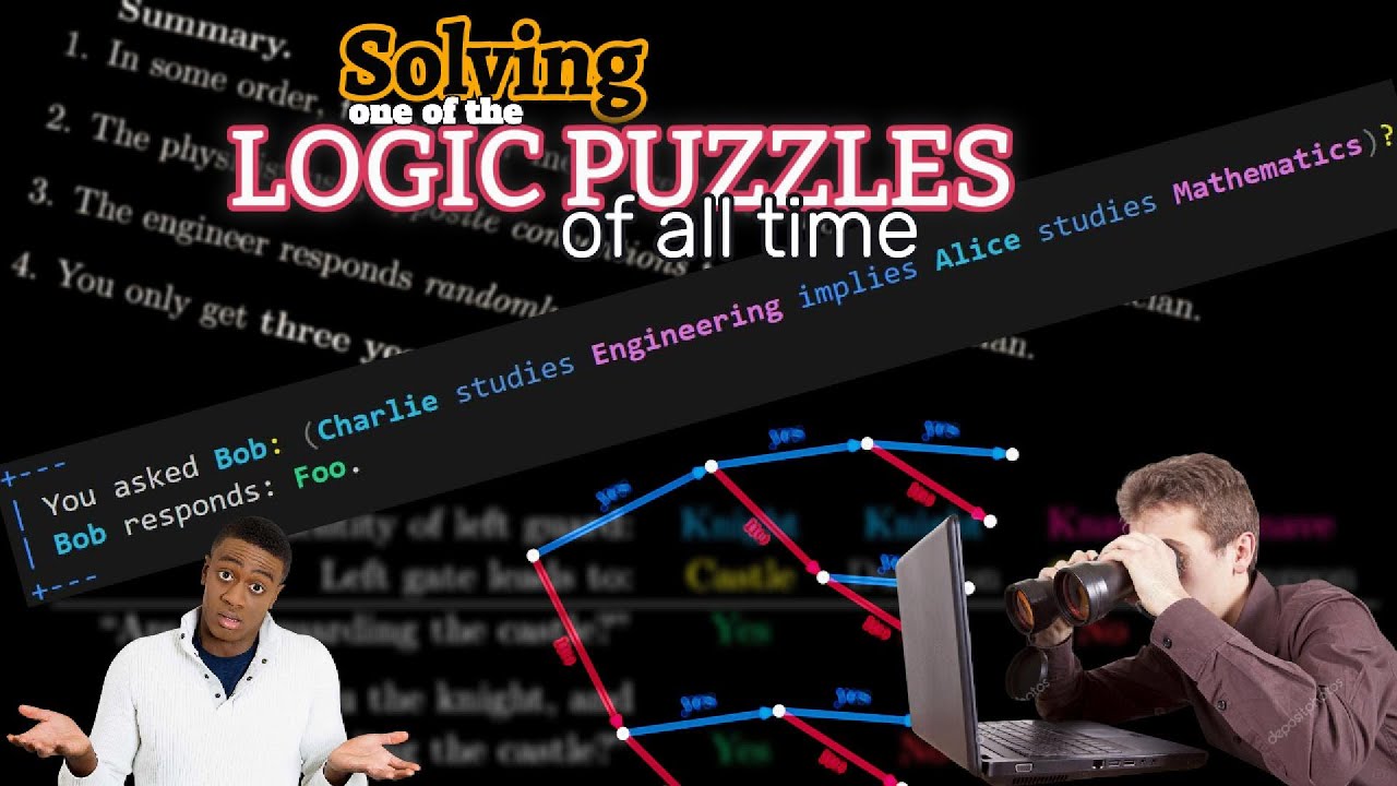 Solving one of the logic puzzles of all time!