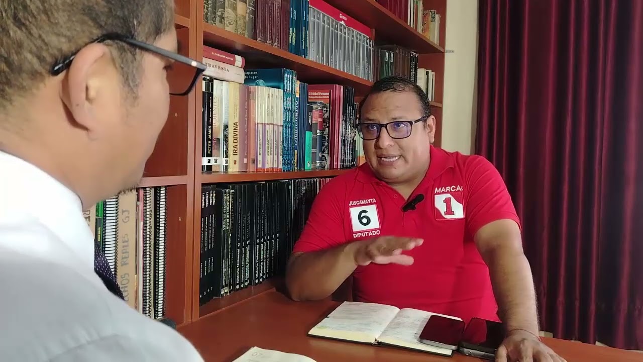 Entrevista a Carlos Juscamayta Cosme, Candidato a Diputado por el Partido Perú Primero con el N° 6