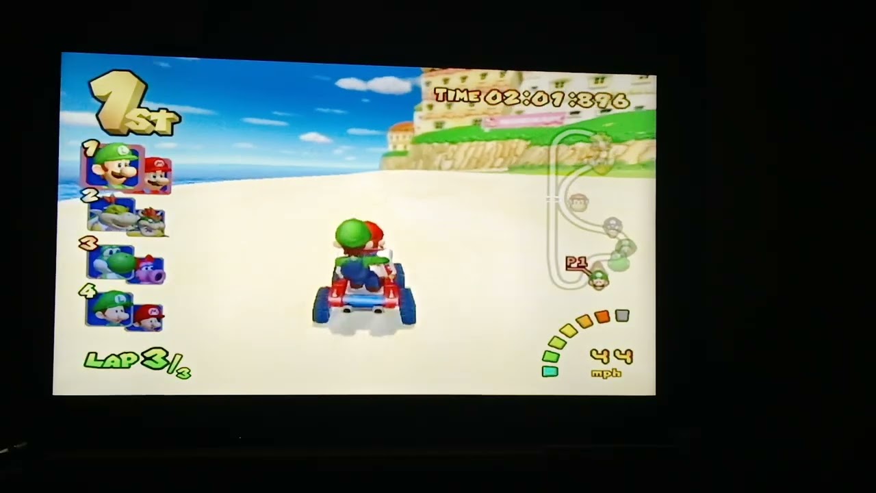 Mario Kart Double Dash: Mushroom Cup Mario + Luigi 50cc