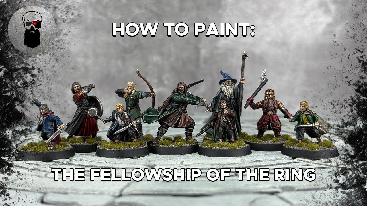 Contrast+ How to Paint: The Fellowship of the Ring
