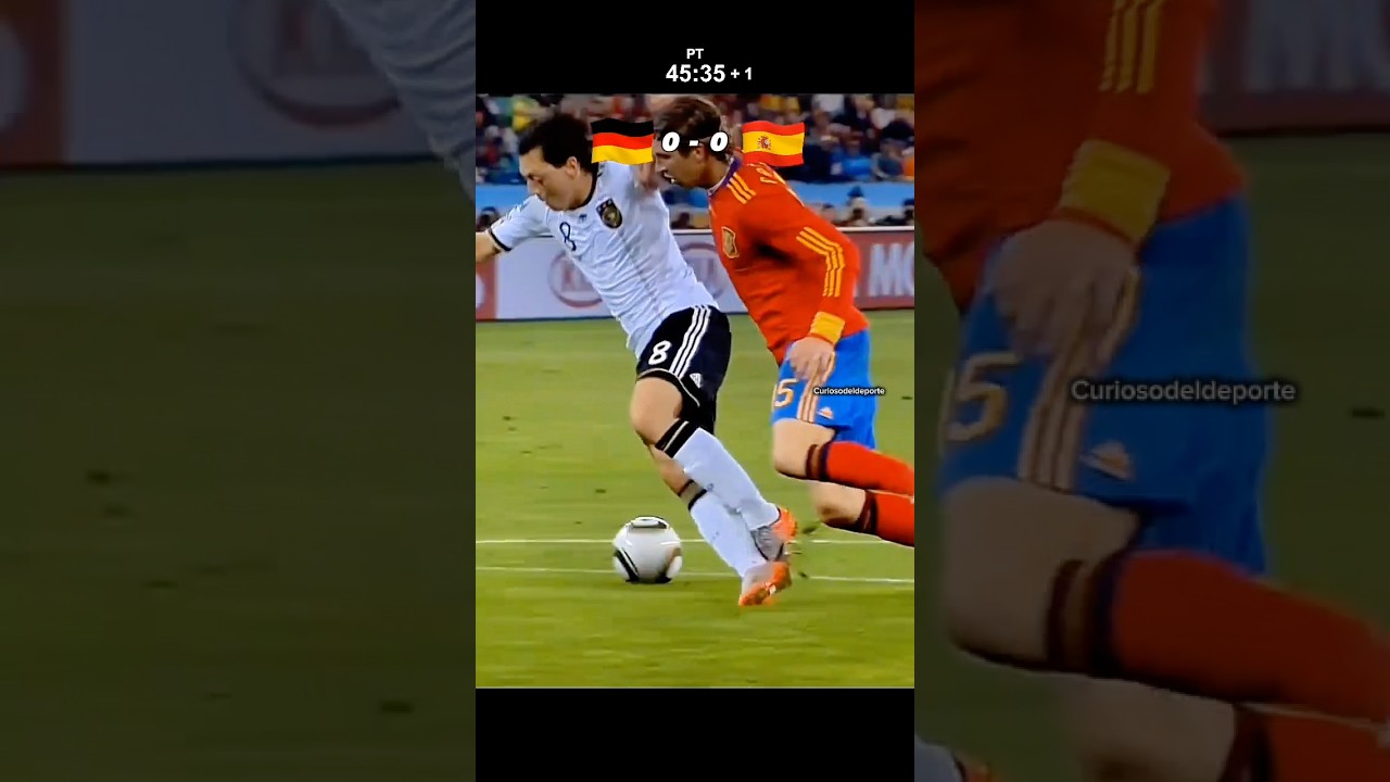 Espa&ntilde;a TUMBA a Alemania 💥  Mundial 2010 Semifinal Resumen & Goles.