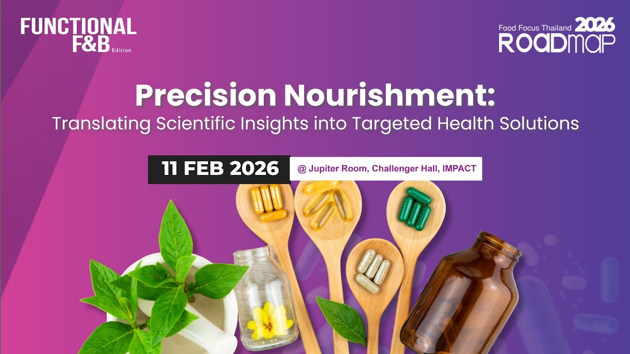 Food Focus Thailand Roadmap 2026: Functional F&B Edition