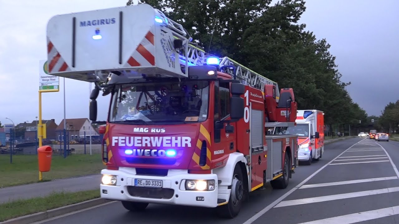 [FOLGEEINSATZ] - Einsatzfahrten Feuerwehr, Rettungsdienst & Polizei Dorsten | Löschzug & FF!